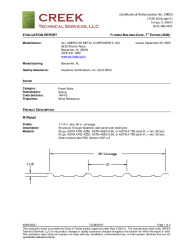 PR TECH DOCS FL28648 R1 AE AAM18002.1 2020 FBC EVAL R-PANEL WALL FINAL