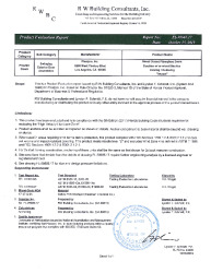 PR TECH DOCS FL28685 R1 AE EVAL 28682.17
