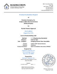 PR TECH DOCS FL28914 R2 AE PER7171 350T THERMAL ENTRANCE