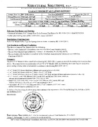 PR TECH DOCS FL29044 R0 AE IRC-3109-120-11 EVALUATION REPORT 7-10 FL