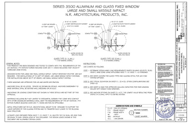 PR Instl Docs FL29107 R2 II 09.09.2020 - AD19-03 - 3500 FIXED WINDOW FA - LMI and SMI - SS