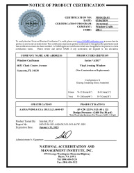 PR CERTIFICATE FL29194 R0 C CAC NI014326.01