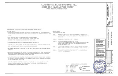 PR Instl Docs FL29214 R1 II 2020.10.14 - AD19-13 - Series CG01 Fixed Window FA - LMI and SMI - SS