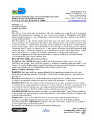 PR TECH DOCS FL29265 R3 AE TUFFAK POLYCARBONATE NOA 20-1026.03