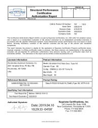 PR CERTIFICATE FL29267 R0 C CAC 757-132 C0R1 CAR MODEL PD10 PATIO DOOR