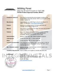 PR TECH DOCS FL29444 R1 AE 26GA IM36AG OSB