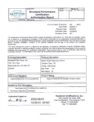 PR CERTIFICATE FL29466 R2 C CAC (B) KEYSTONE CERT 007-499.0