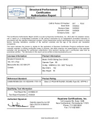 PR CERTIFICATE FL29466 R2 C CAC (C) KEYSTONE CERT 007 - 703.0