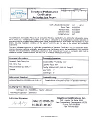 PR CERTIFICATE FL29466 R1 C CAC (A) KEYSTONE CERT 007-487.0