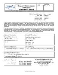 PR CERTIFICATE FL29466 R1 C CAC (B) KEYSTONE CERT 007-489.0