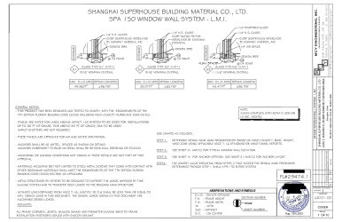 PR Instl Docs FL29474 R4 II SPA 150 WINDOW WALL-LMI FL29474.1 AD22-02 REV08.05.2022