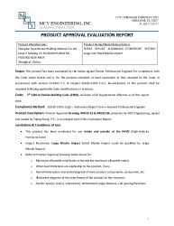PR TECH DOCS FL29474 R4 AE EVALUATION REPORT - SPA 150 02.16.2022 SS