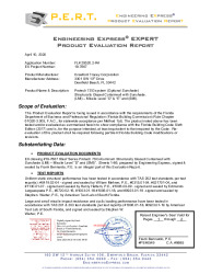 PR TECH DOCS FL29520 R4 AE EVAL 3