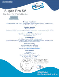 PR Instl Docs FL29669 R1 II 26ga SuperPro 5V 1x4