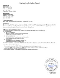 PR TECH DOCS FL29670 R2 AE TD9050 NI - ENG EVAL