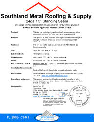 PR Instl Docs FL29684 R1 II 24ga 450 plywood