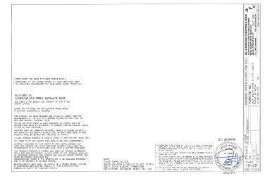 PR Instl Docs FL29696 R0 II SS - Monumental OS Door (LMI) DWG 19-33F