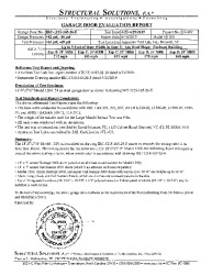 PR TECH DOCS FL29715 R0 AE IRC-1218-165-26-F EVALUATION REPORT 7-10 FL
