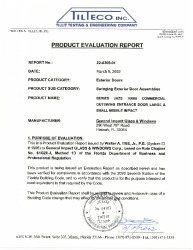 PR TECH DOCS FL29819 R2 AE PRODUCT EVALUATION REPORT SERIES JAZS 70000