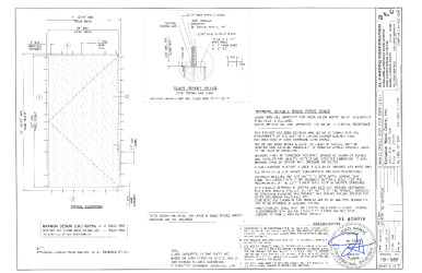 PR Instl Docs FL29879 R0 II SS - Glazed IS Opaque Wood Pivot Door - DWG 19-55F