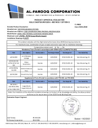PR TECH DOCS FL29882 R2 AE SS - 7900 THERMAL IS DOOR - PAE LMI 2020