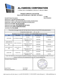 PR TECH DOCS FL29882 R1 AE SS - 7900 THERMAL OS DOOR - PAE NI (R1)