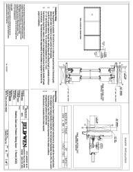 PR Instl Docs FL30045 R0 II Siteline Clad Low Friction Gliding Door - 3 Panel (XOO) Installs (259x99) 8-2-19