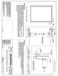PR Instl Docs FL30045 R0 II Siteline Clad Low Friction Gliding Door - Fixed Panel Installs (89x123) 8-5-19
