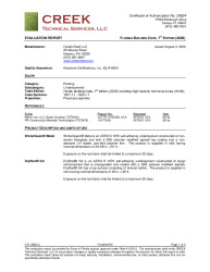 PR Instl Docs FL30046 R2 II CTL19002.2 2020 FBC Eval Underlayments final