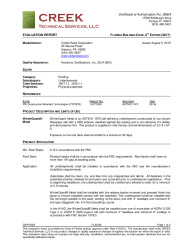 PR Instl Docs FL30046 R0 II GAP19002 2017 FBC Eval WinterGuard