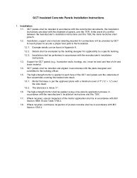 PR Instl Docs FL30050 R2 II GCT TER1202-12 Install Instrucs