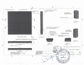 PR INSTL DOCS FL30069 R0 II FUSION DRILLFREE ARCH PANEL SYSETEM DETAILS