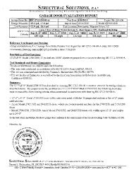 PR TECH DOCS FL30075 R2 AE IBC-2712-104-00-A EVALUATION REPORT 7-16 FL