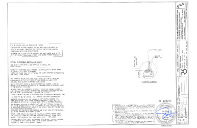 PR Instl Docs FL30270 R0 II SS - Steel OS Door (NI) - DWG 19-64F