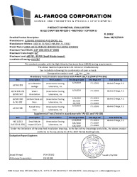 PR TECH DOCS FL30312 R0 AE SS - 100 HR WDW (SMI) -PAE 2017