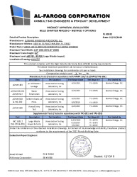 PR TECH DOCS FL30312 R1 AE SS - 100 HS (LMI) -PAE 2017 R1