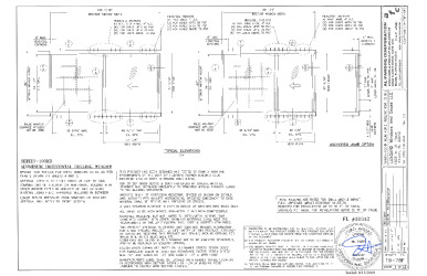 PR Instl Docs FL30312 R1 II SS - 100 HR WDW (SMI) - DWG 19-78F