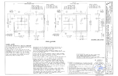 PR Instl Docs FL30313 R1 II SS - 100 HR WDW (SMI) - DWG 19-80F