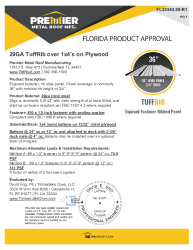 PR TECH DOCS FL30343 R1 AE 29GA TUFFRIB 1X4