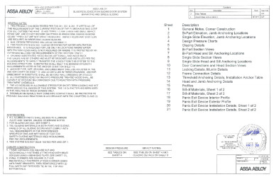 PR Instl Docs FL30356 R2 II ASSA FBO Dwg