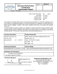 PR CERTIFICATE FL30514 R0 C CAC KEYSTONE CERT 007-459.0
