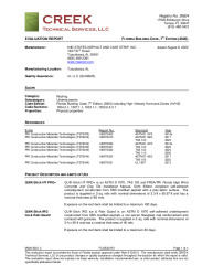 PR Instl Docs FL30520 R3 II MSA19001.3 2020 FBC Eval QUIK-Stick (HVHZ) FINAL