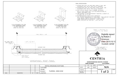 PR Instl Docs FL30711 R0 II Versapanel Roof Florida Non HVHZ ss
