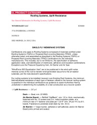 PR Instl Docs FL30882 R0 II WindSmart UL38880 Product Listing