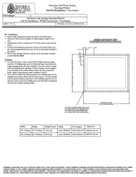 PR INSTL DOCS FL30894 R1 II 429-525.04-.06C-WA NAIL FIN INSTALLATION INSTRUCTIONS