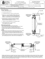 PR Instl Docs FL30901 R1 II Vinyl Builders Single Slider 72x60 CCL448-H-013 05-09 ESP031685P-2463 Thru-Frame