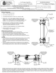 PR Instl Docs FL30901 R0 II Vinyl Designers Single Slider 72x72 CCL448-H-005 30-34 ESP031818P-2467 Thru-Frame
