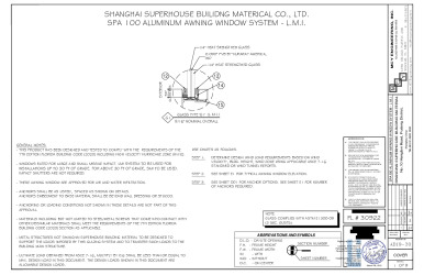 PR INSTL DOCS FL30922 R1 II 03.03.2021 SPA 100 AWNING WINDOW FLA SS