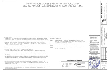 PR Instl Docs FL30923 R0 II 12.18.2019 SPA 100 Horizontal Sliding Window FLA SS