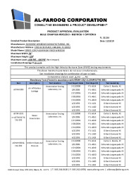 PR TECH DOCS FL31134 R0 AE SS - 4230 FIXED (NI) - PAE